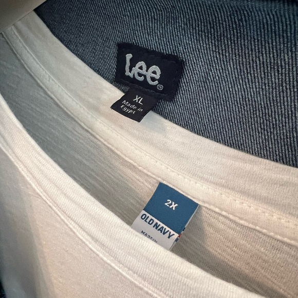 Old Navy casual tier dress with Lee denim jacket - Picture 4 of 5